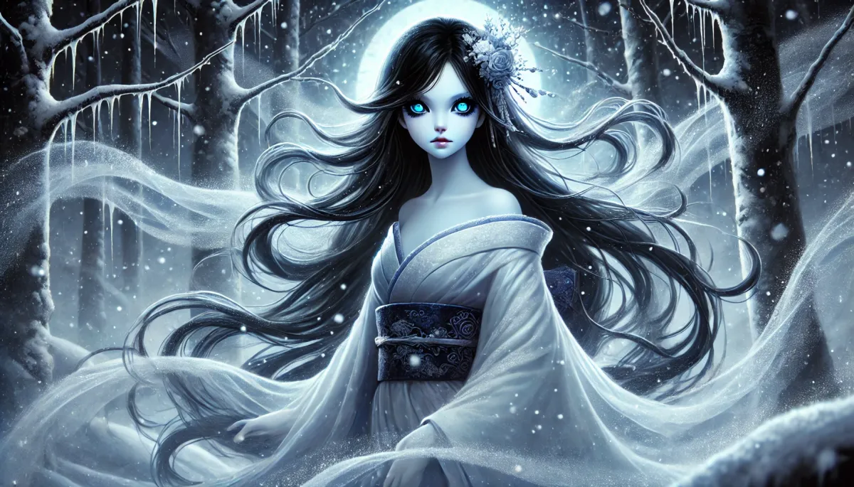 雪女：日本傳說中的冰雪妖怪 | 採風問俗